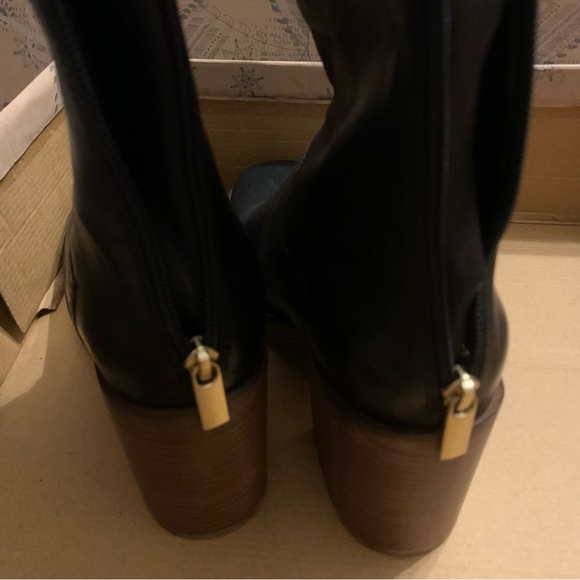 Free people black port wood heel boot - Picture 3 of 6